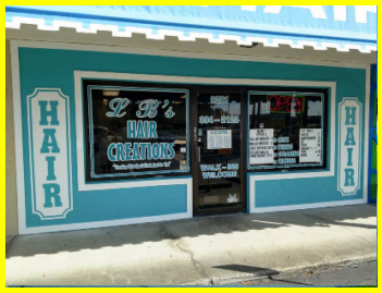 LB's Hair Creations Store Front